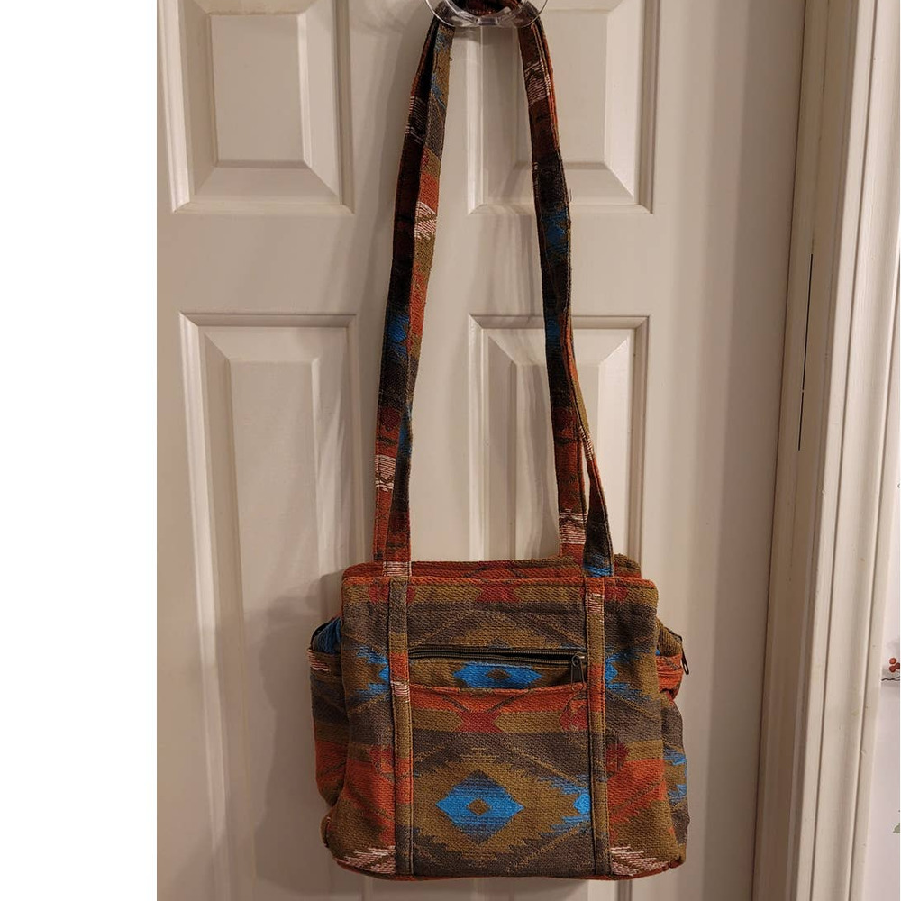 Canyon Sky Aztec Women's Shoulder Bag - Picture 2 of 3